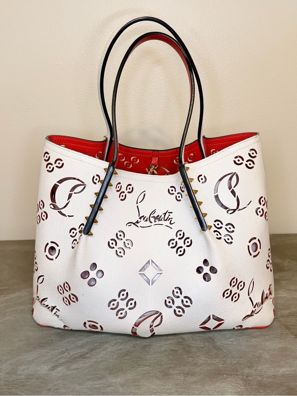 Christian Louboutin “Loubinthesky” Cabarock Tote